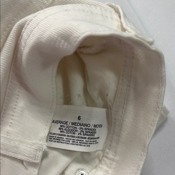 Gloria Vanderbilt Women's Straight Leg Jeans - White - Picture 7 of 7